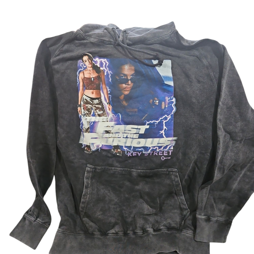 Fast and Furious Graphic Hoodie - Black NWOT